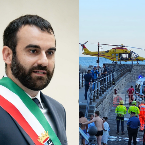 «Amalfi luogo dei soccorsi, non dell’incidente. Prestata la migliore assistenza». Le considerazioni del Sindaco Milano