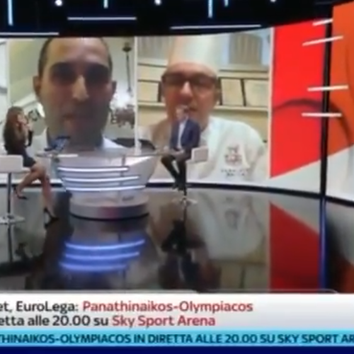 Amalfi, Nicola Pansa e Fabrizio Galla a Sky Sport: una sfida a colpi di panettone