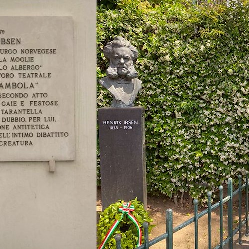 Amalfi, Sorrento e Casamicciola celebrano l'Henrik Ibsen Day a 115 anni dalla morte