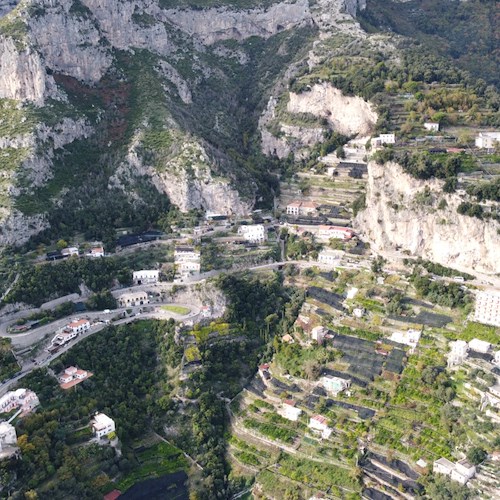 Amalfi, strada per Pogerola e costone Gaudio: 5,2 milioni di euro per la messa in sicurezza