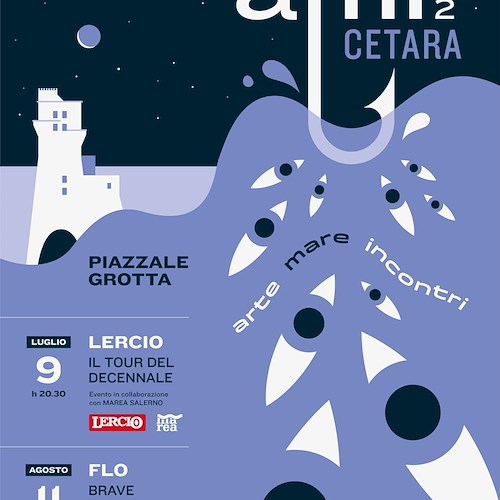 Ami Cetara 2022: Lercio inaugura la manifestazione nel piccolo borgo costiero