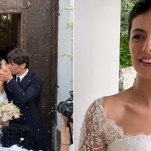 Anacapri, Alessandra Mastronardi convola a nozze con Gianpaolo Sannino