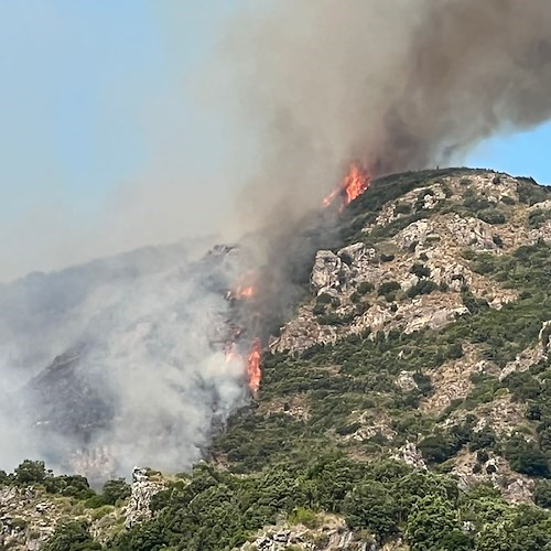 Incendio ad Erchie