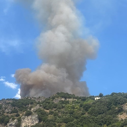 Incendio ad Erchie