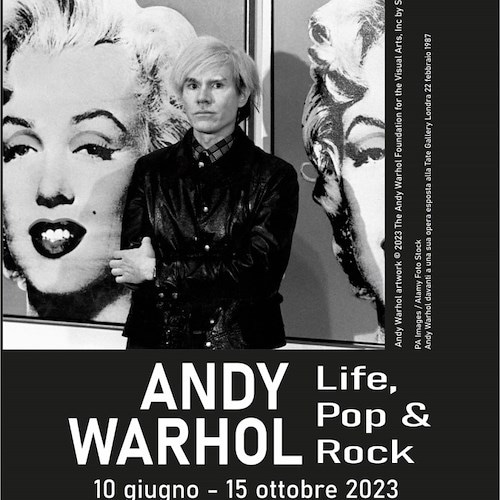“Andy Warhol, Life, Pop and Rock”, a Sorrento una mostra monografica dedicata al padre della pop art