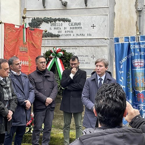 Aniello Califano, Sorrento celebra il noto poeta e paroliere a 104 anni dalla morte 