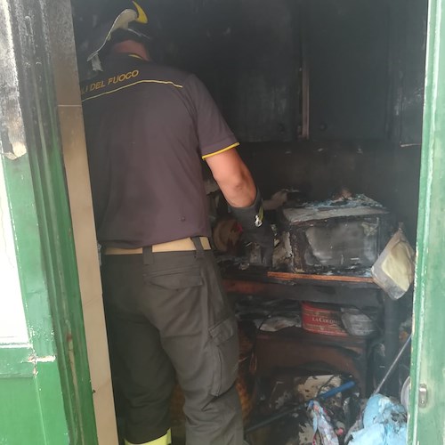 Apprensione a Positano per incendio in abitazione: prontamente spento, nessun ferito /FOTO