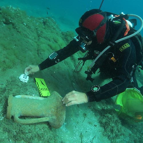 Archeologia subacquea, c’è accordo tra Camerota e Asso onlus per ricerche nei fondali Bandiera B