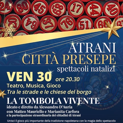 Atrani, alla scoperta delle bellezze del borgo con la "Tombola Vivente"