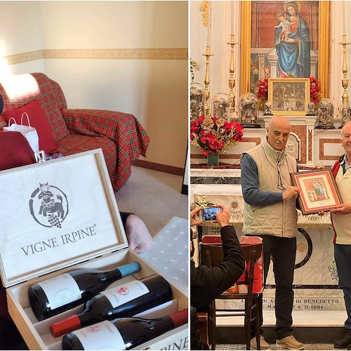 Atrani, i volontari di Santa Maria del Bando donano un premio speciale a Erasmo Amato