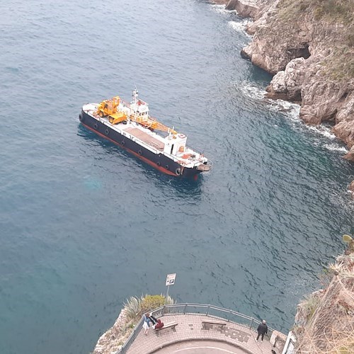 Atrani, partono i lavori per l’approdo marittimo