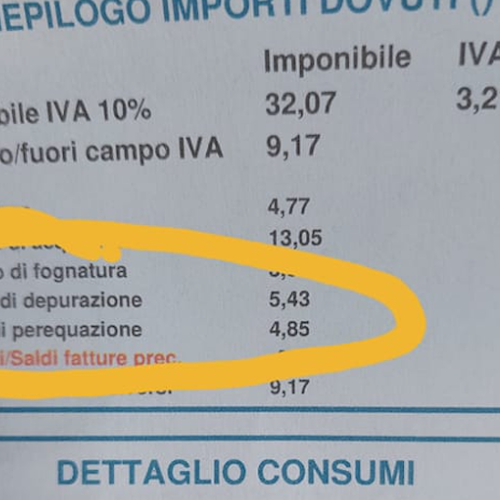 Ausino, nelle bollette ai maioresi anche i costi di depurazione. #Maioridinuovo: «L'Amministrazione non informa il nuovo gestore?»