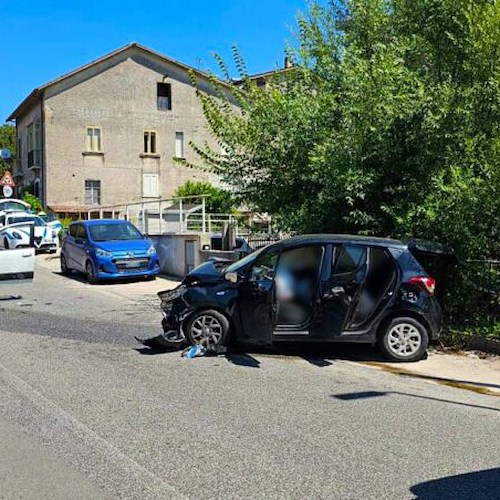 Incidente ad Avellino<br />&copy; Vigili del Fuoco