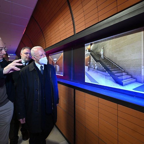 Baia, ripartito dopo 11 anni il cantiere della stazione Eav