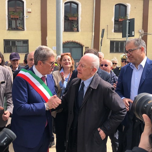 De Luca a Cava de' Tirreni<br />&copy; Comitato Civico Dragonea