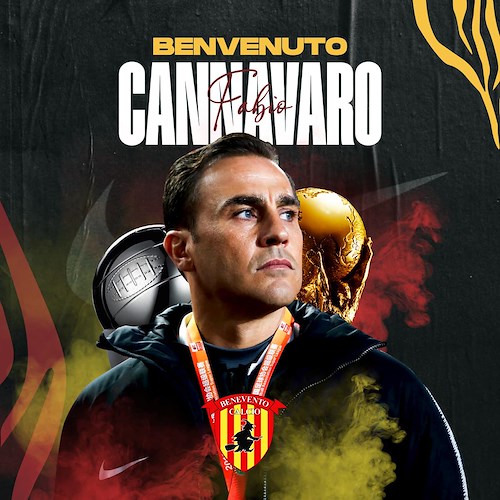 Benevento, Fabio Cannavaro è il nuovo allenatore: «Era il momento di tornare a casa»