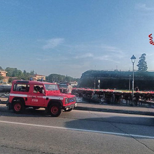 Peschiera, vigili del fuoco<br />&copy; Vigili del Fuoco