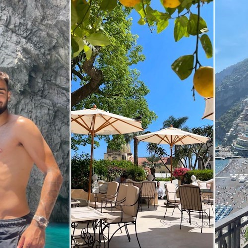Brais Mendez, il calciatore spagnolo si rilassa con la fidanzata a Positano