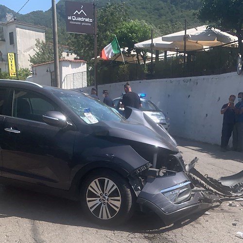 Brutto incidente a Sant'Egidio del Monte Albino: due donne in ospedale /foto esclusive