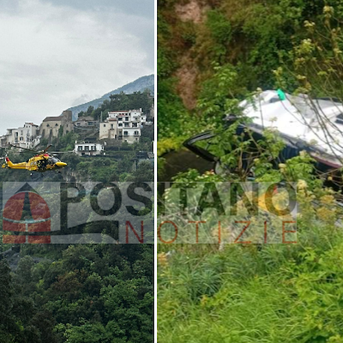 Bus precipita oltre la carreggiata a Ravello, l'autista non ce l'ha fatta. Tragedia in Costa d'Amalfi 