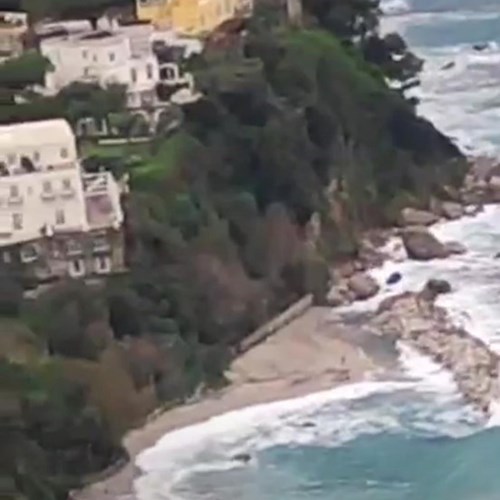 Capri, l'appello di Unc: «Ripristinare e mettere in sicurezza la spiaggia di Marina Grande»