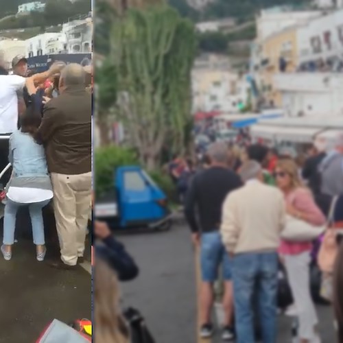 Capri. Maltempo e caos agli imbarchi: turisti e pendolari del voto in coda dalle prime ore del giorno