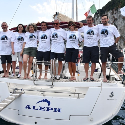 Capri Regatta 2022. Conclusa la prima tappa partita da Procida dopo l'evento di apertura /Foto