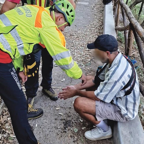 Soccorso Alpino e Speleologico della Campania a Capri<br />&copy; Soccorso Alpino e Speleologico della Campania