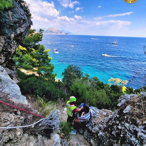 Soccorso Alpino e Speleologico della Campania a Capri<br />&copy; Soccorso Alpino e Speleologico della Campania