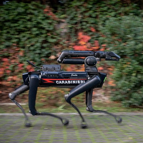 Carabinieri, entra in servizio il cane robot “Saetta”<br />&copy; Carabinieri