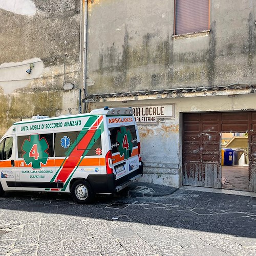 Carenza medici in Costa d'Amalfi: domenica 24 luglio torna a Maiori l'ambulanza spostata a Cetara 