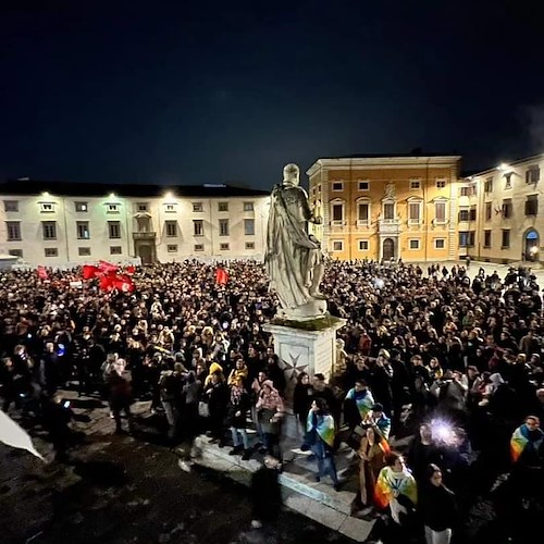 Manifestazione a Pisa<br />&copy; pagina FB Elly Schlein
