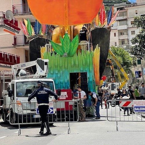 Carnevale di Maiori, Sita attua piano alternativo per consentire sfilata dei carri allegorici 