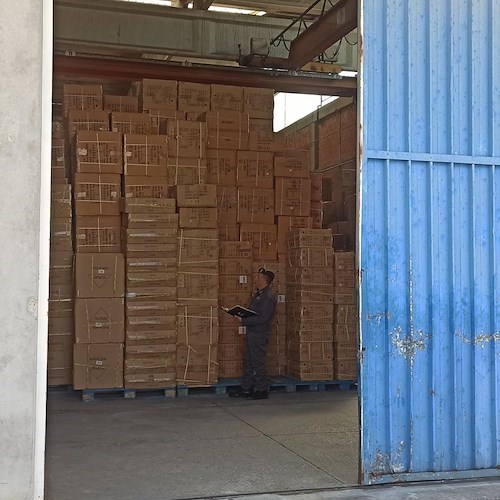 Caserta: maxi sequestro di scarpe contraffatte, business da 1 milione di euro. Denunciato imprenditore cinese
