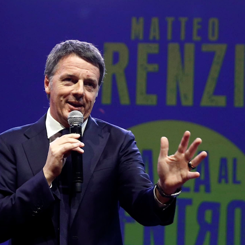 Matteo Renzi, senatore di Italia Viva<br />&copy; pagina FB Matteo Renzi