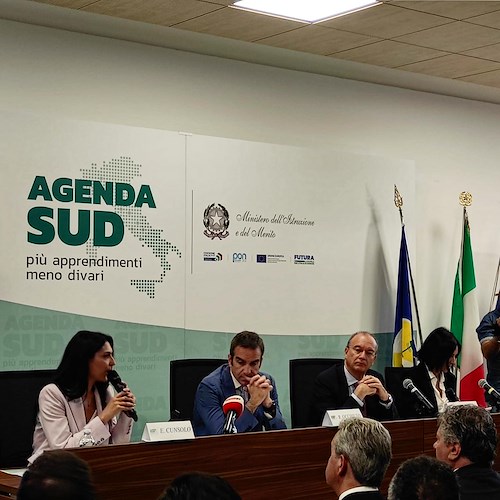 Catanzaro, Valditara presenta L'Agenda Sud con un piano da 2,5 miliardi