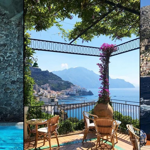 Chiara Ferragni innamorata della Costiera Amalfitana, le foto su Instagram dal Santa Caterina di Amalfi /Foto
