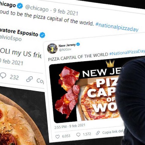 Chicago si autodichiara “capitale” della pizza. E l’attore di Gomorra: «After Napoli, my US friends!»