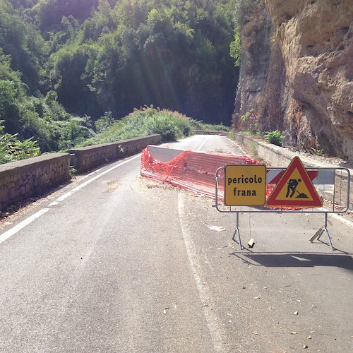 Chiusura strada Dragonea-Cava, Strianese: «La Provincia non c'entra, sono i privati a dover ripristinare terreno franato»