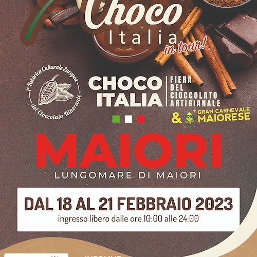 "Choco Italia", la fiera del cioccolato artigianale arriva a Maiori per addolcire il Carnevale / PROGRAMMA 