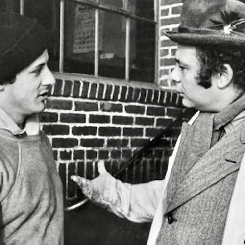 Rocky e Paulie interpretati da Stallone e Young<br />&copy; Sylvester Stallone