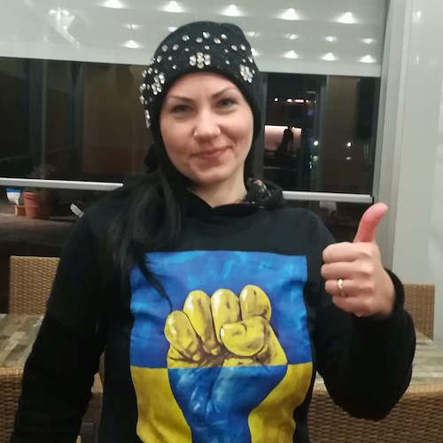 Conflitto Russia / Ucraina: da Cetara Tetiana alza la voce in difesa della sua terra