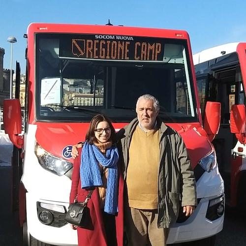 Consegnati 150 autobus dalla Regione Campania, 3 nuovi mezzi anche alla Mobility Amalficoast