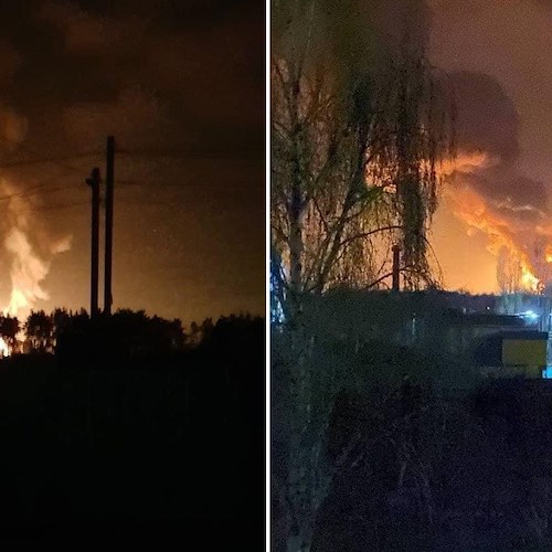 Continua l'avanzata dell'esercito Russo in Ucraina. Colpito deposito petrolifero a Vasylkiv