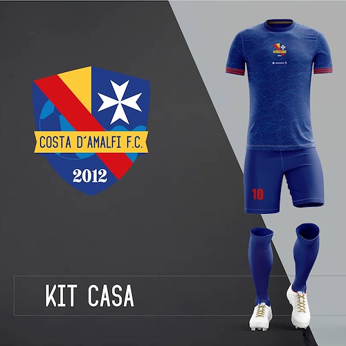 Nuovo kit del FC Costa d'Amalfi
