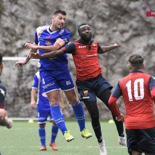 Costa d’Amalfi – San Vito Positano: il derby della Costiera Amalfitana finisce in parità 