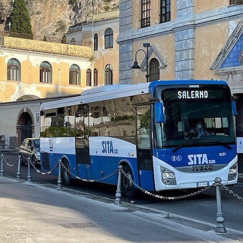 Costiera Amalfitana, dal 3 aprile in vigore nuovi orari SITA