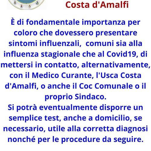Covid-19, aumentano in modo esponenziale i positivi in Costa d’Amalfi: quasi 70 in tre giorni