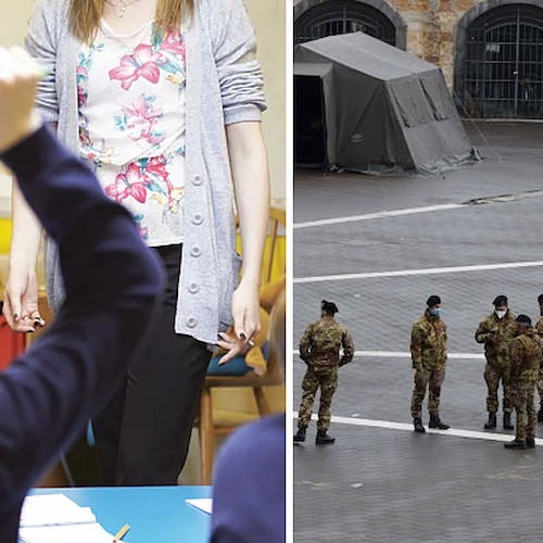 Covid e scuola, la proposta dei presidi per evitare la Dad: «Intervenga l'esercito per tamponi tempestivi»