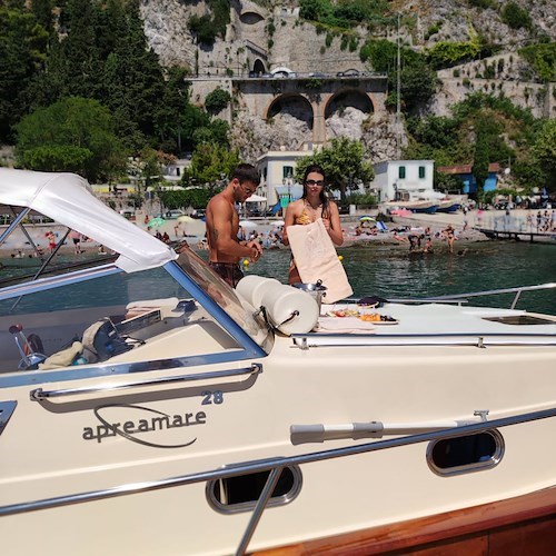 Dal Grande Fratello alla Costiera Amalfitana: relax per Pierpaolo Pretelli e Giulia Salemi tra Amalfi e Positano 